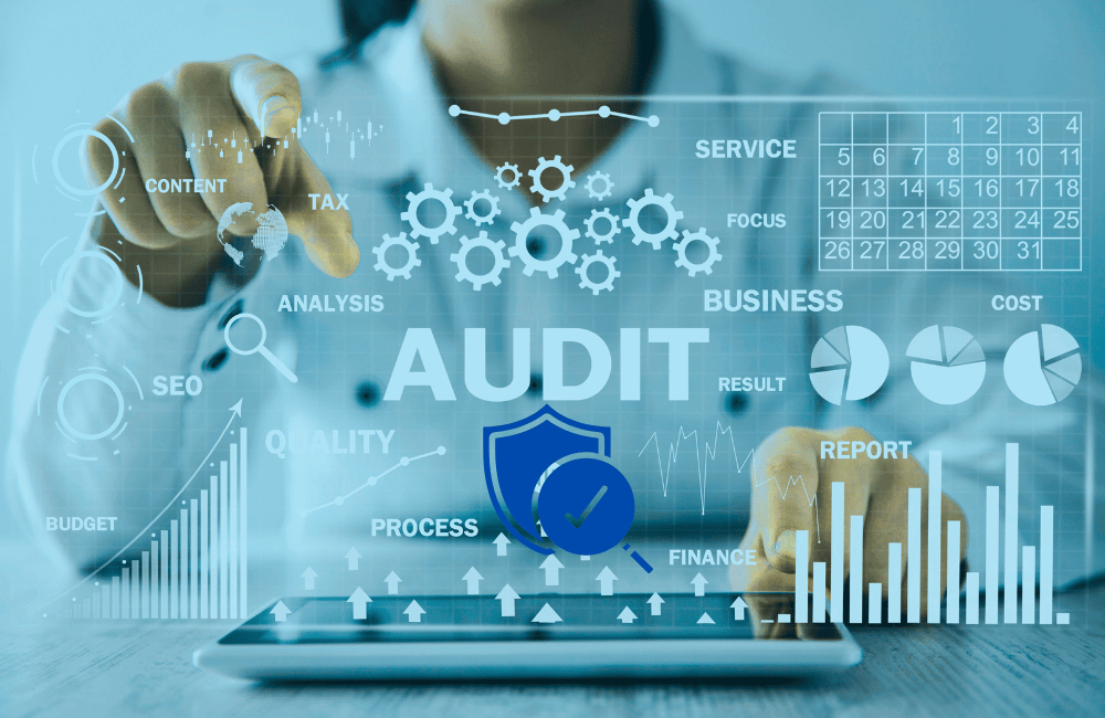 Blockchain enabled audit reports